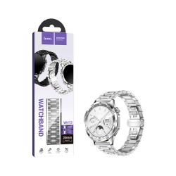 Bracelete Tiras de Aço Hoco WH13 Grand Series 22mm Prata Bracelete Tiras de Aço Hoco WH13 Grand Series 22mm Prata